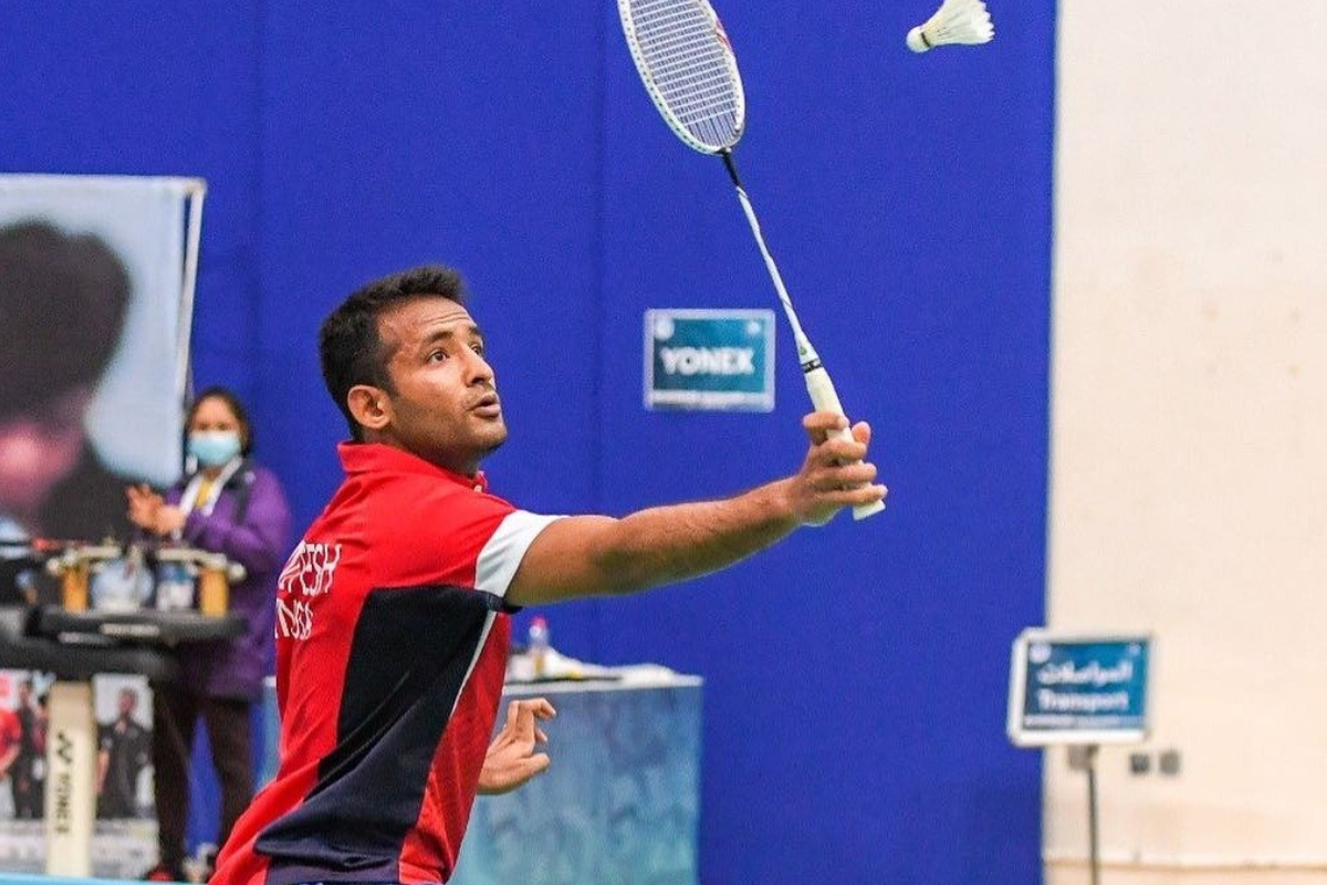 In the summit clash, Nitesh will face Great Britain's Daniel Bethell