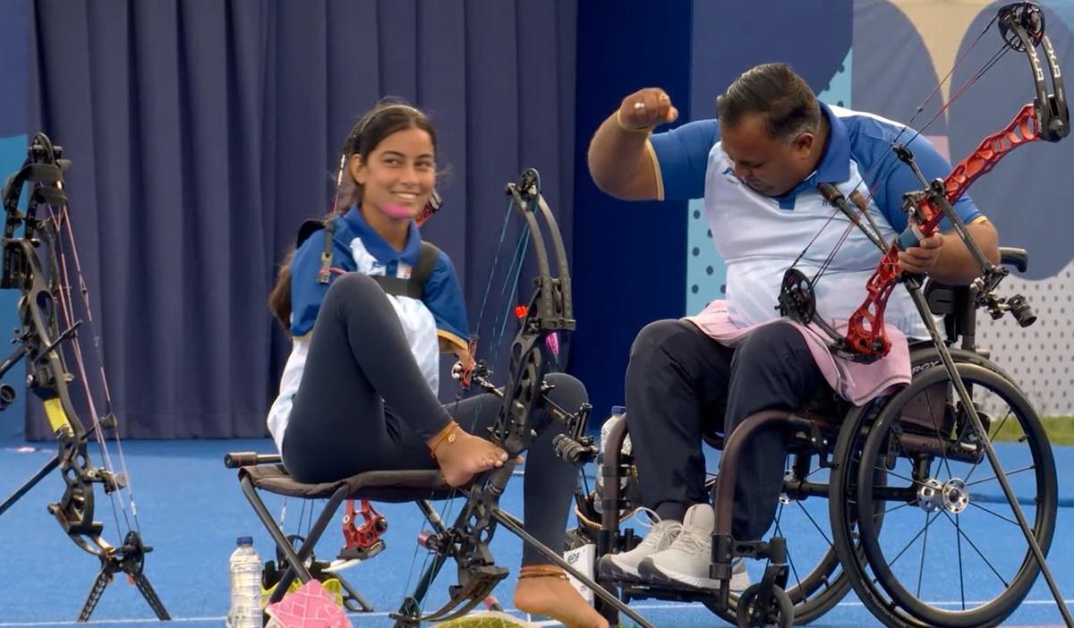 Sheetal Devi at Paralympics Games in Paris