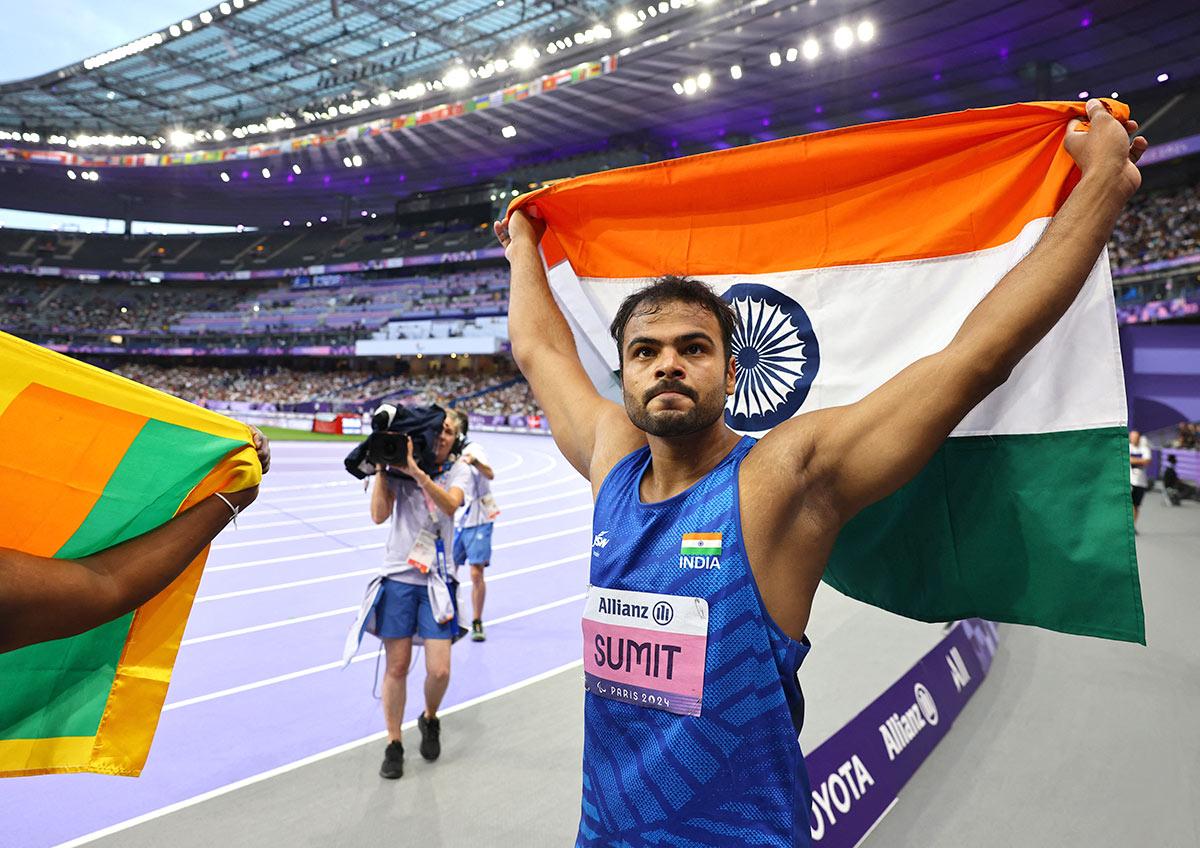 Sumit Antil, Paralympics in Paris wins gold