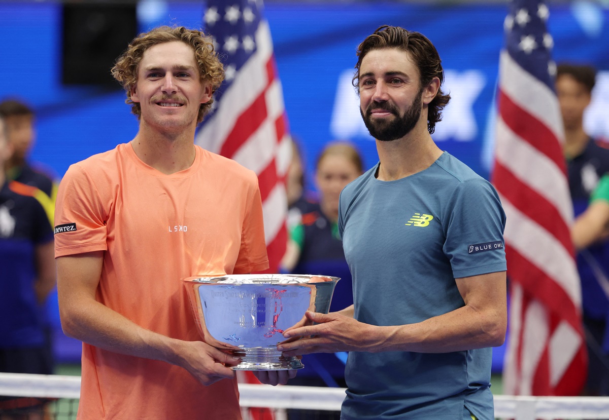 Max Purcell and Jordan Thompson became the first all-Australian team to win a US Open men's doubles title since Todd Woodbridge and Mark Woodforde in 1996.