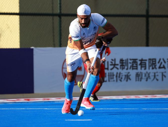 India hockey team in action