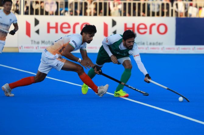 India vs Pakistan hockey match