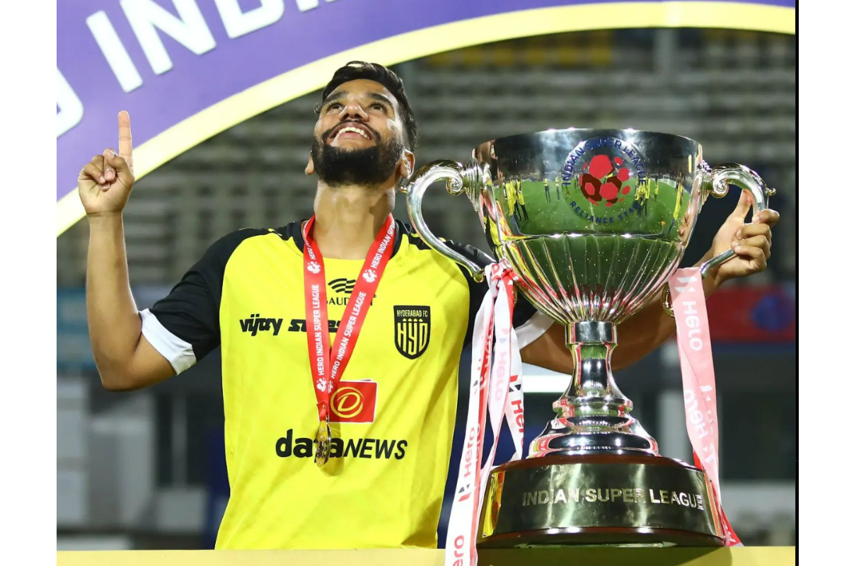 Sahil Tavora had won the ISL trophy with Hyderabad FC in 2022