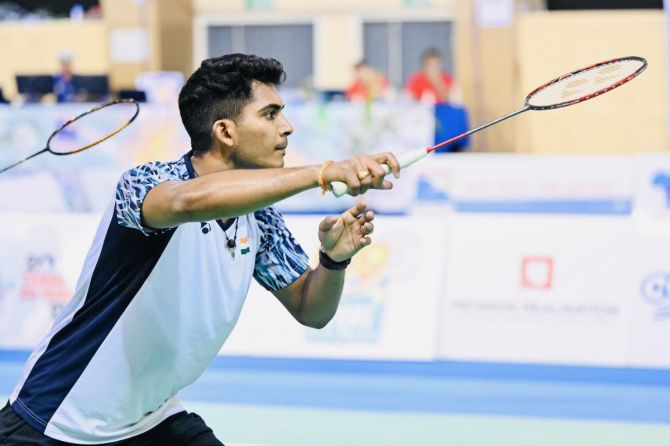 Krishna Prasad badminton