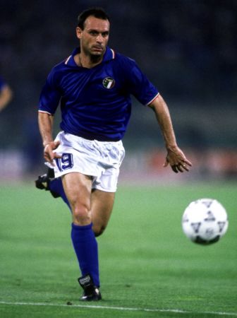 Former Italy striker Salvatore Schillaci, a star of the 1990 World Cup