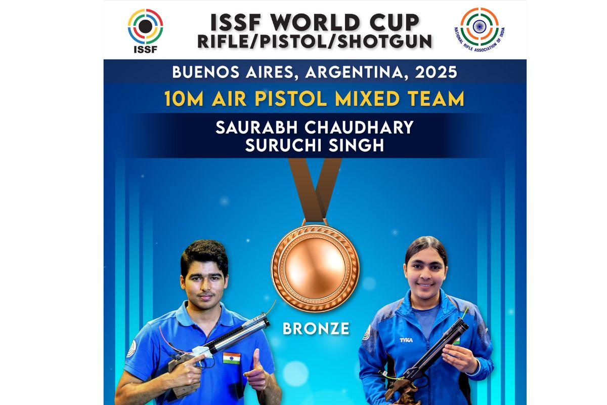 Saurabh and Suruchi ISSF World Cup