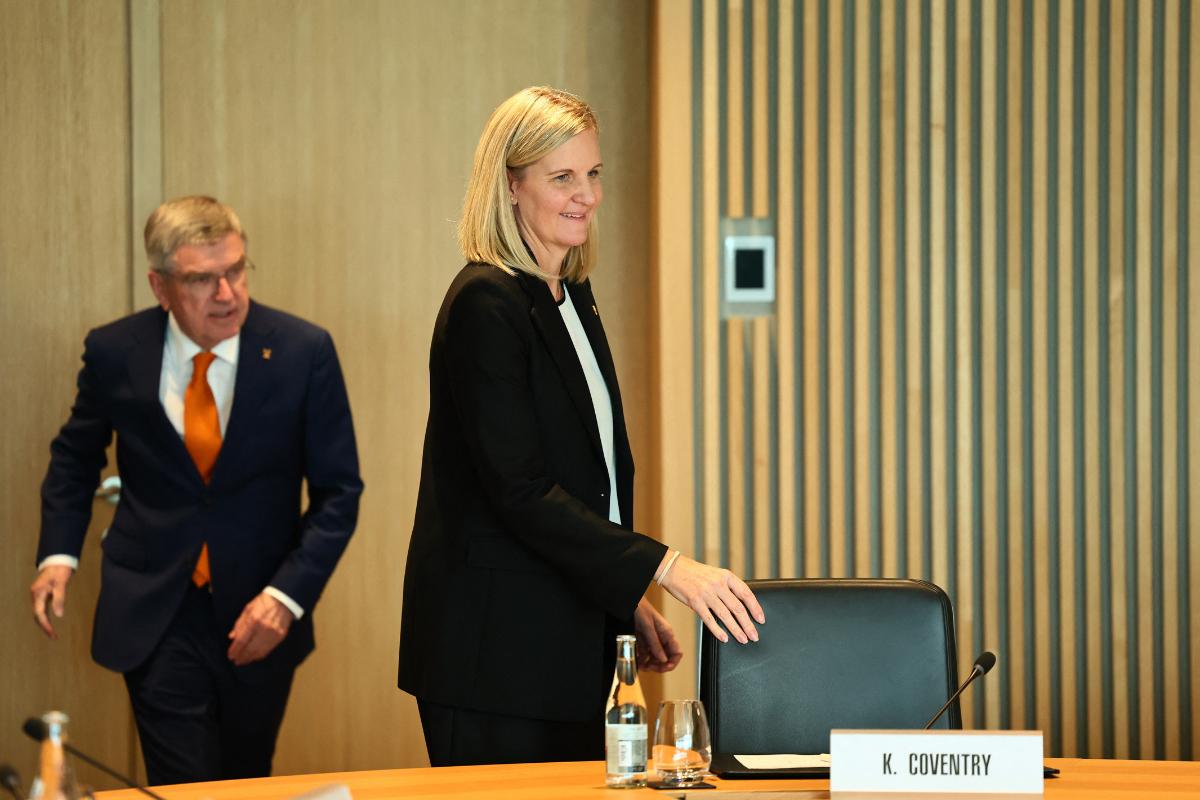 New IOC chief Kristy Coventry 