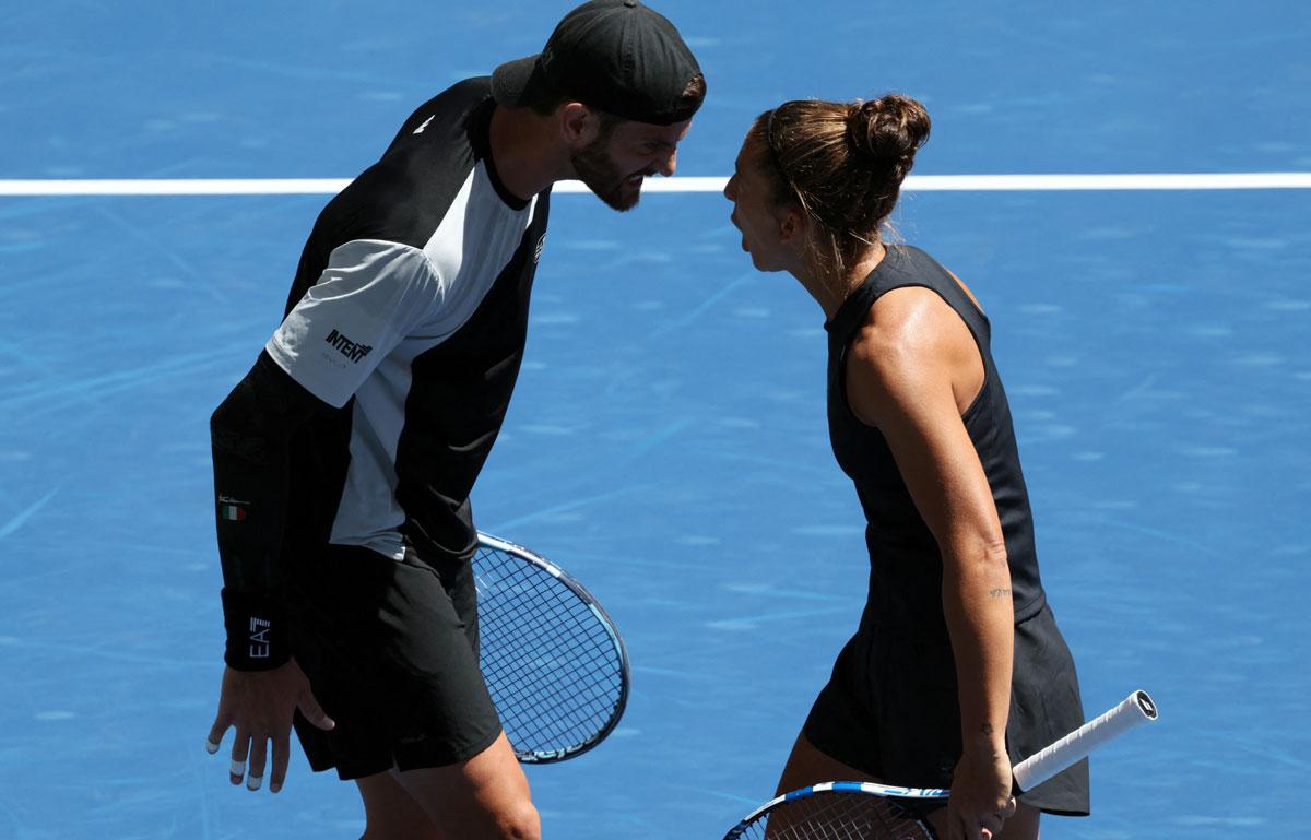 Italy's Sara Errani and Andrea Vavassori