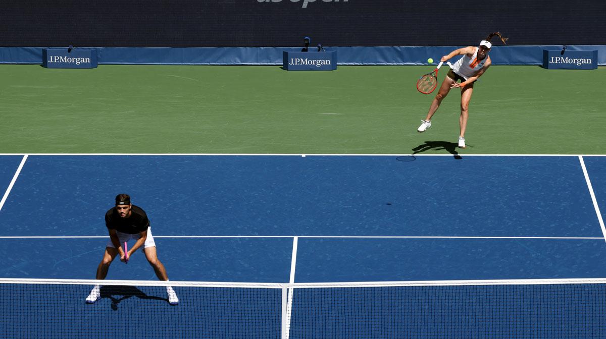 Taylor Fritz and Elena Rybakina