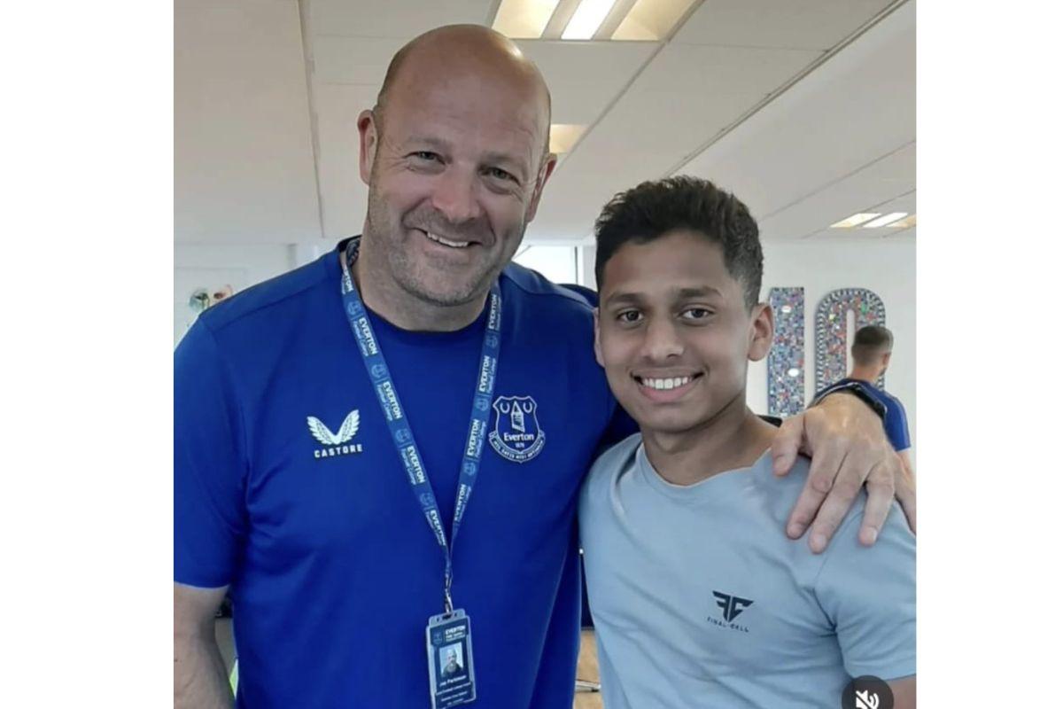 Ishan Hawari (Right) is a product of Reliance Foundation Young Champs academy