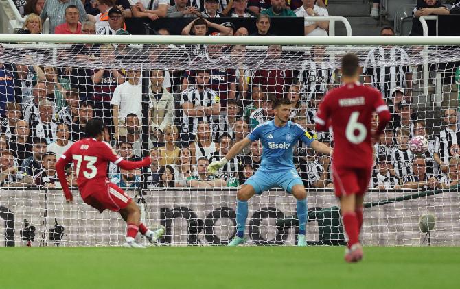 Liverpool's Rio Ngumoha Liverpool's Rio Ngumoha