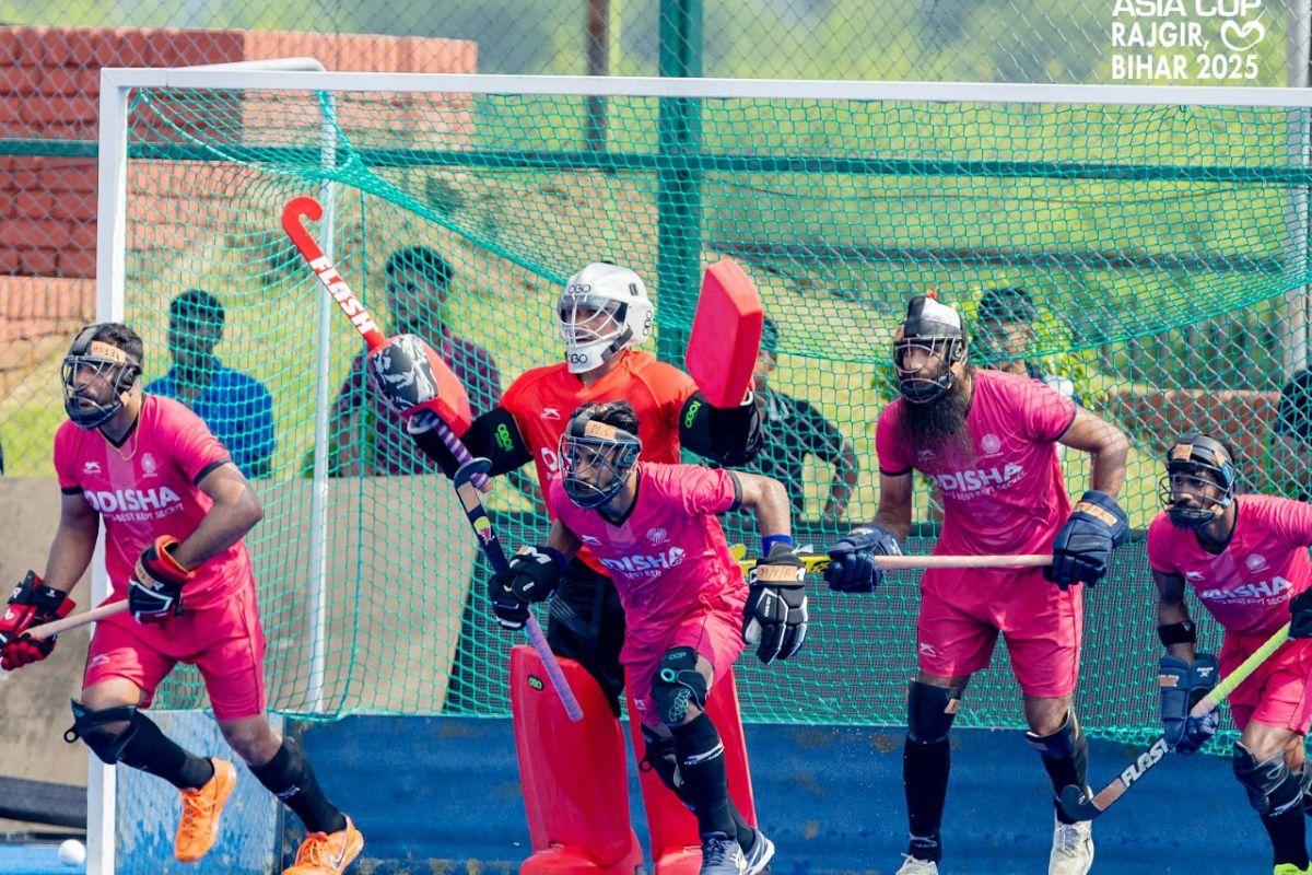 India played Malaysia in a warm-up game on Tuesday