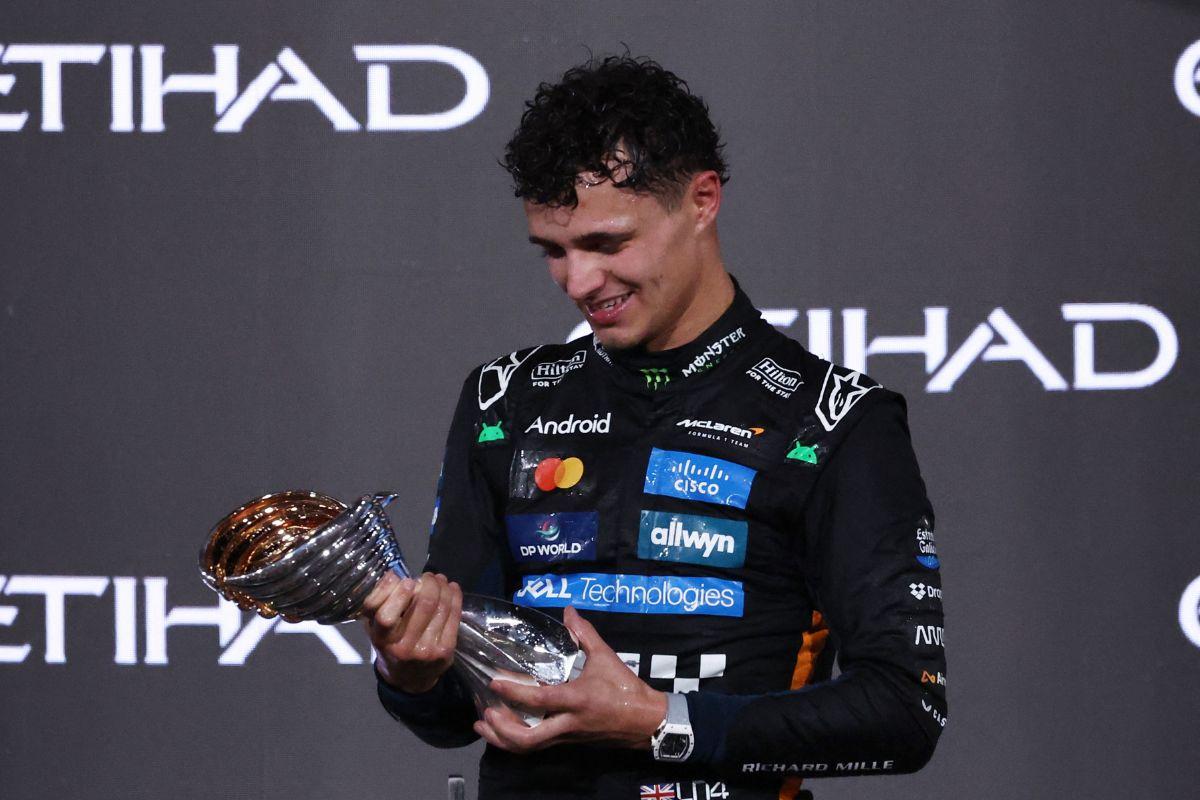 Lando Norris, who became Britain's 11th Formula One world champion, ended the season with 423 points to Verstappen's 421 and Piastri's 410.