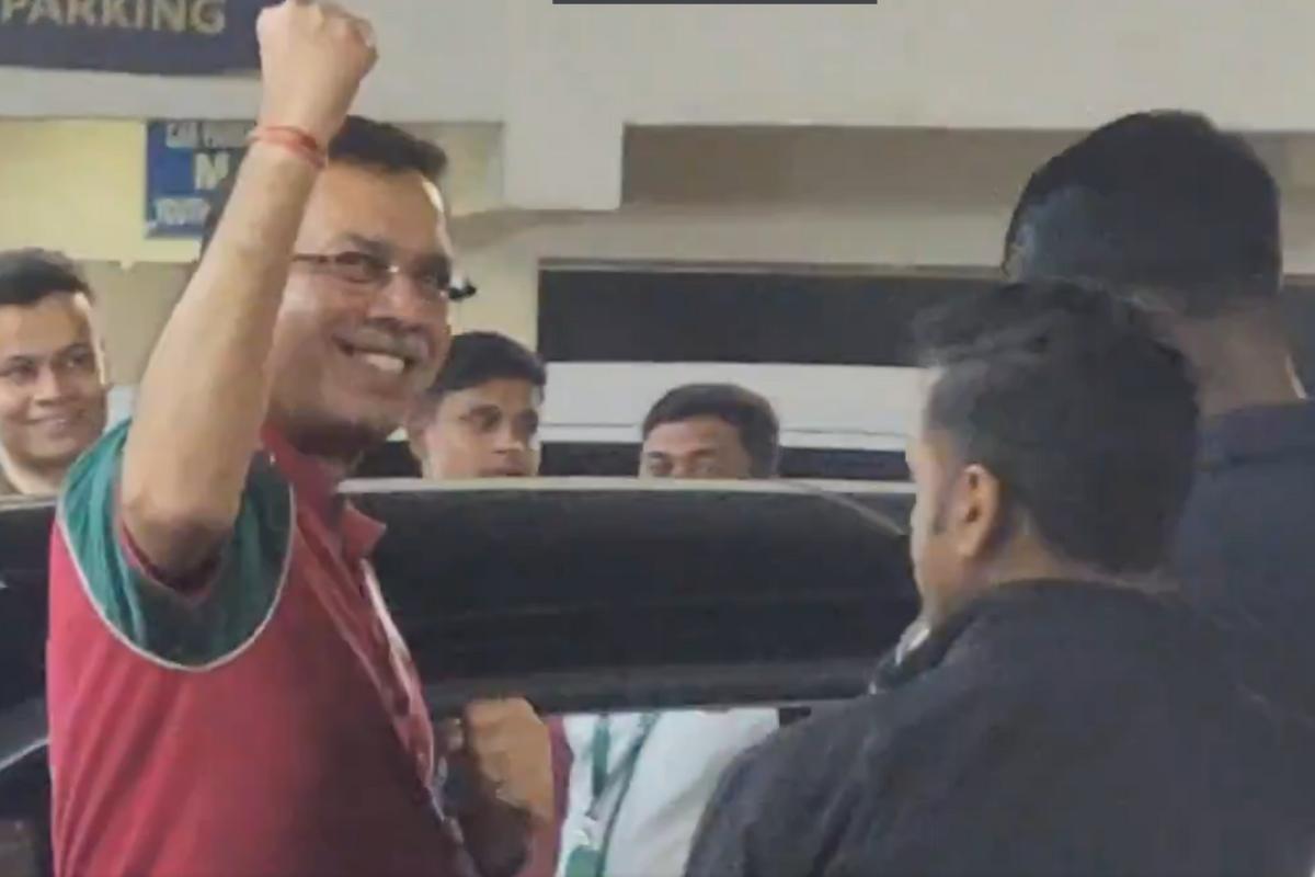 Mohun Bagan Super Giant's chairman Sanjiv Goenka is pleased as punch after his club made it to the ISL play-offs following their win over Punjab FC on Wednesday