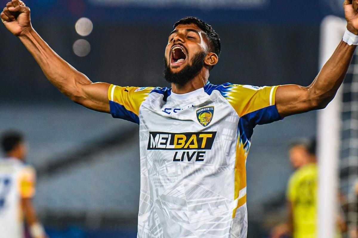 Chennaiyin FC players celebrate their win over East Bengal FC 