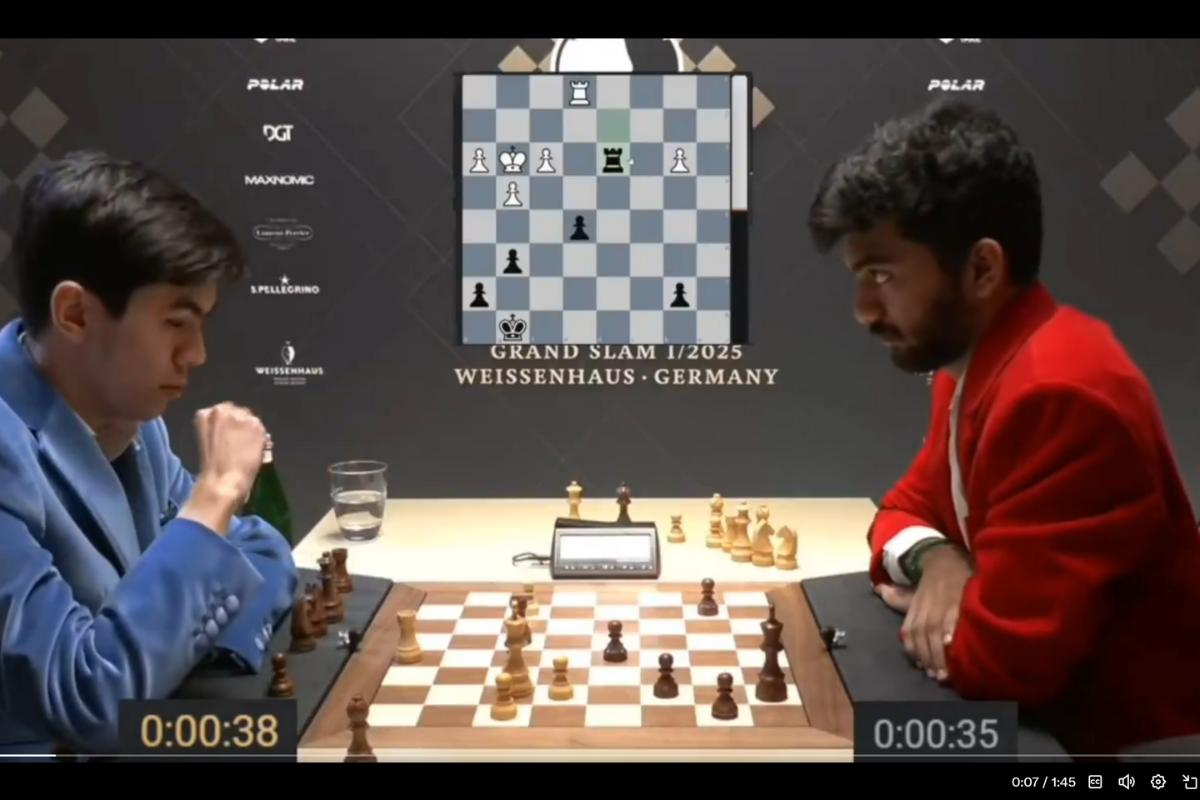 India's D Gukesh has not been able to win a single game at the Freestyle Chess Grand Slam despite maintaining composure