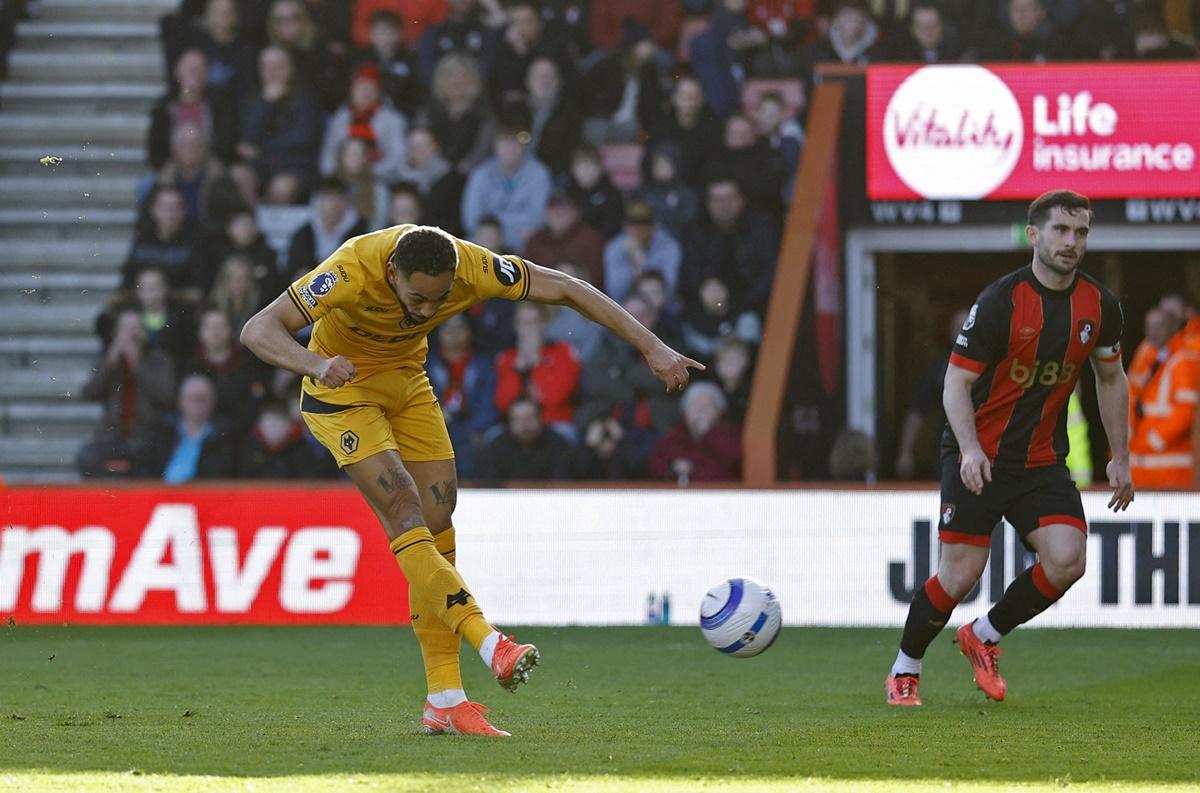 Matheus Cunha's 14th goal of the season secured the points for 17th-placed Wolverhampton Wanderers against AFC Bournemouth at Vitality Stadium, Bournemouth.