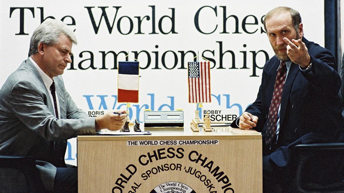 Russian chess Grandmaster Boris Spassky