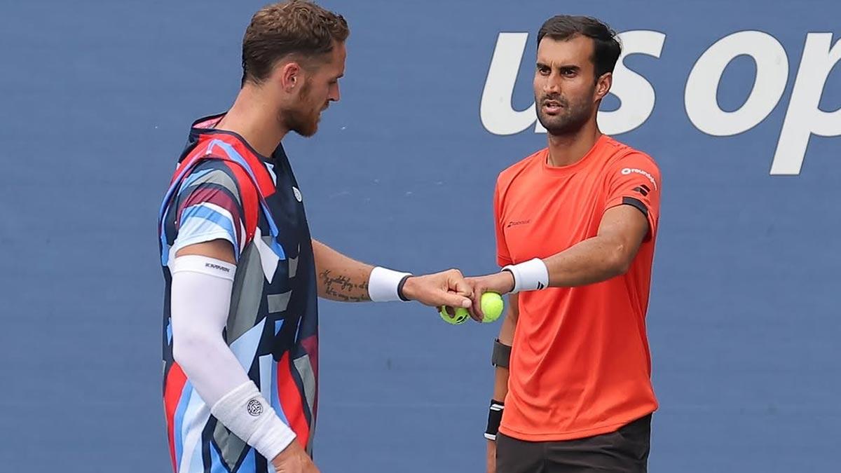 Yuki Bhambri and Albano Olivetti