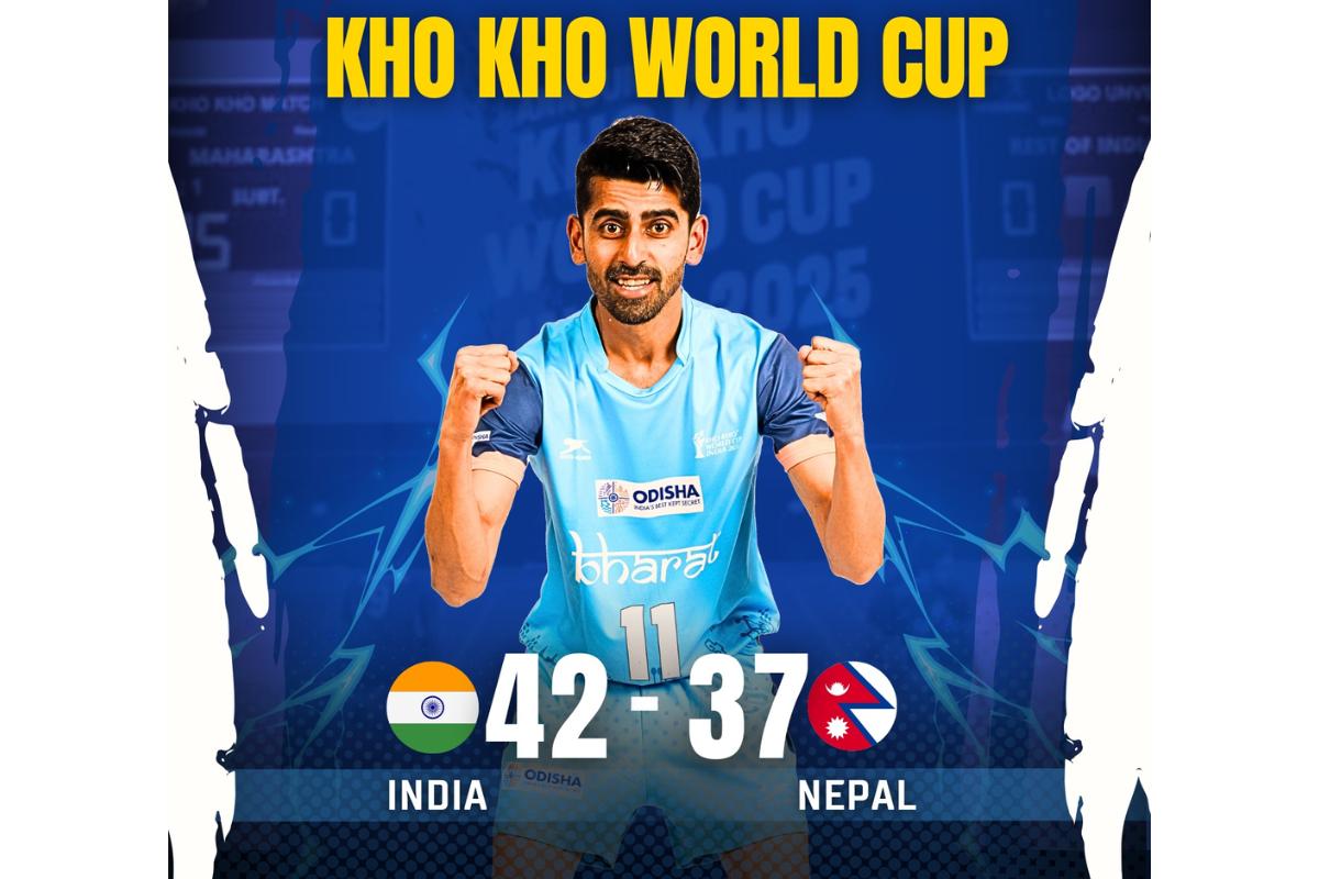 India win Kho Kho World Cup opener 