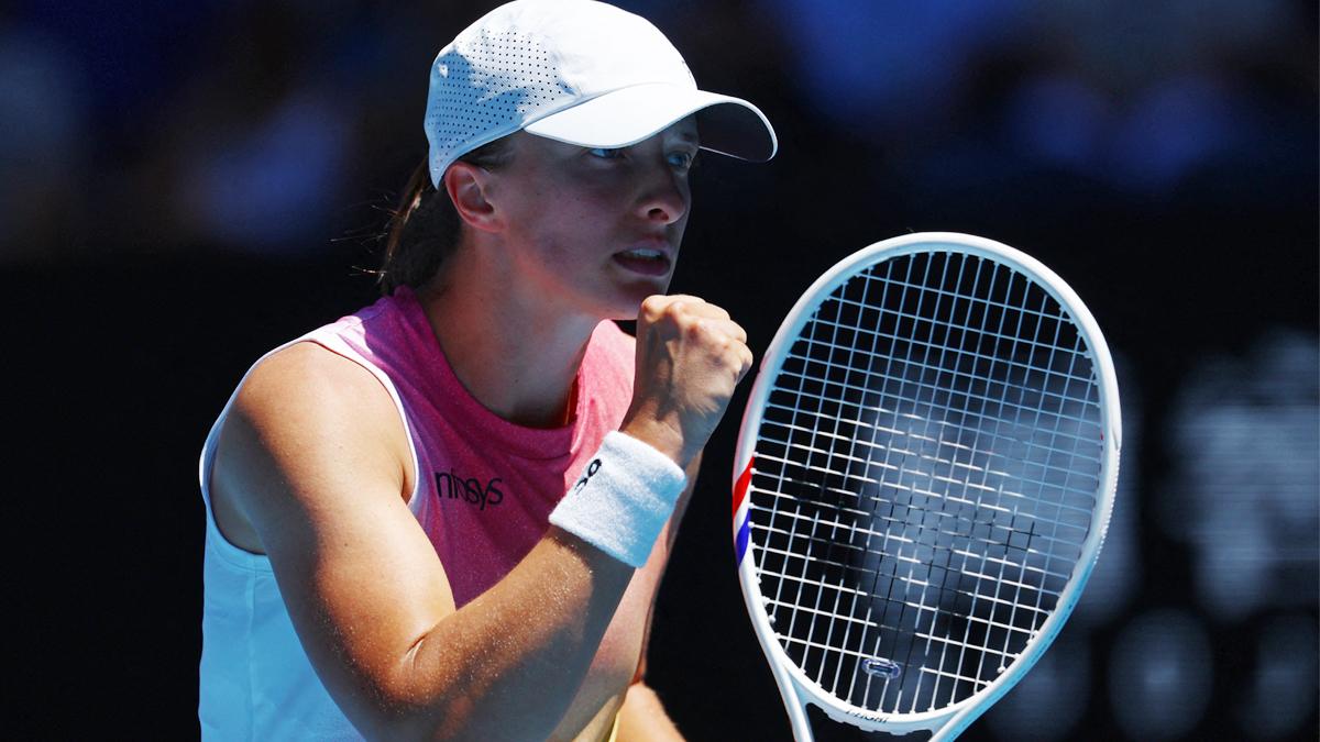 Australian Open PIX Swiatek routs Raducanu Rediff Sports