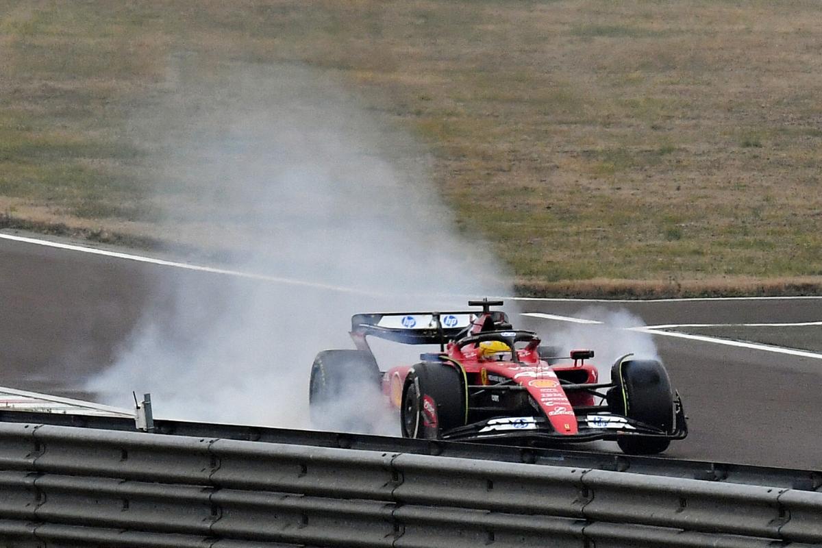 Formula One F1 - Lewis Hamilton drives a Ferrari F1 car during testing at the Fiorano circuit as part of the TPC tests at Fiorano Circuit, Fiorano Modenese near Maranello, Italy