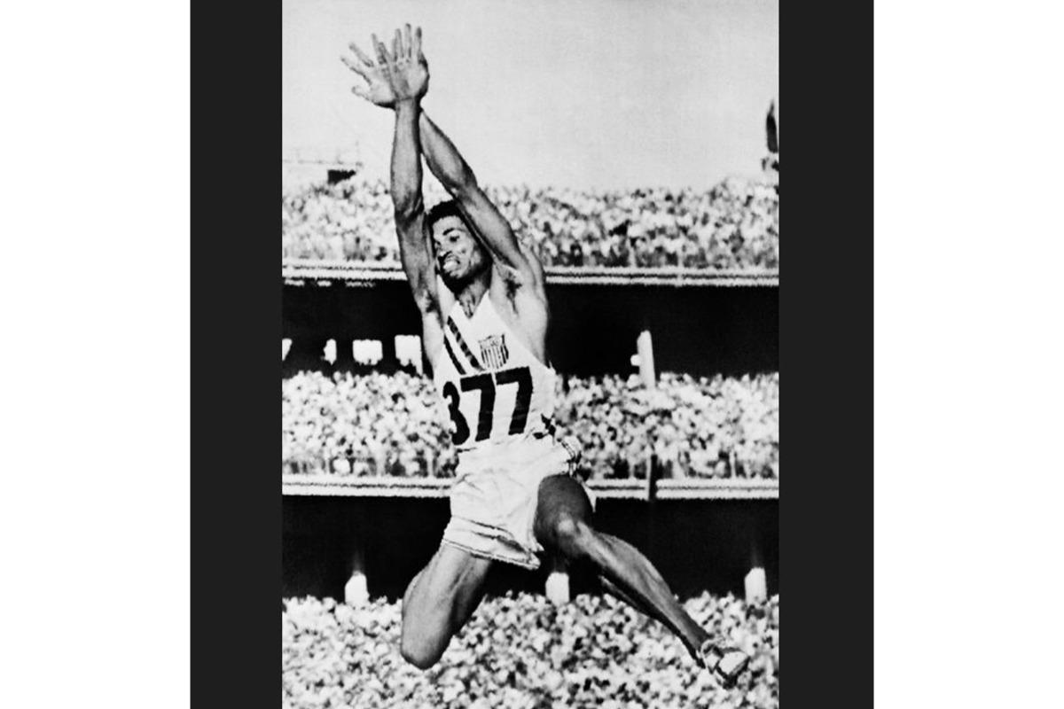 American Greg Bell was the 1956 Olympic long jump gold medallist