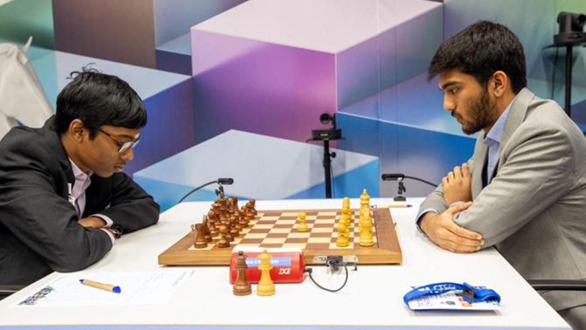 D Gukesh and R Praggnanandhaa