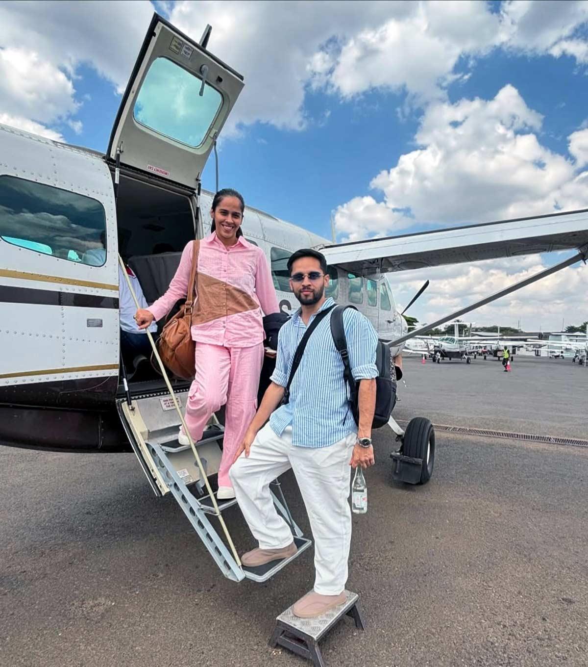 Saina Nehwal and Parupalli Kashyap