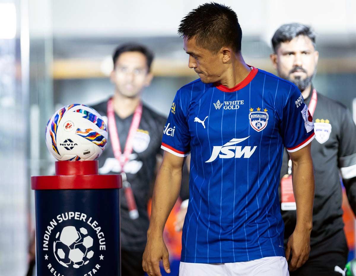 Bengaluru FC captain Sunil Chhetri
