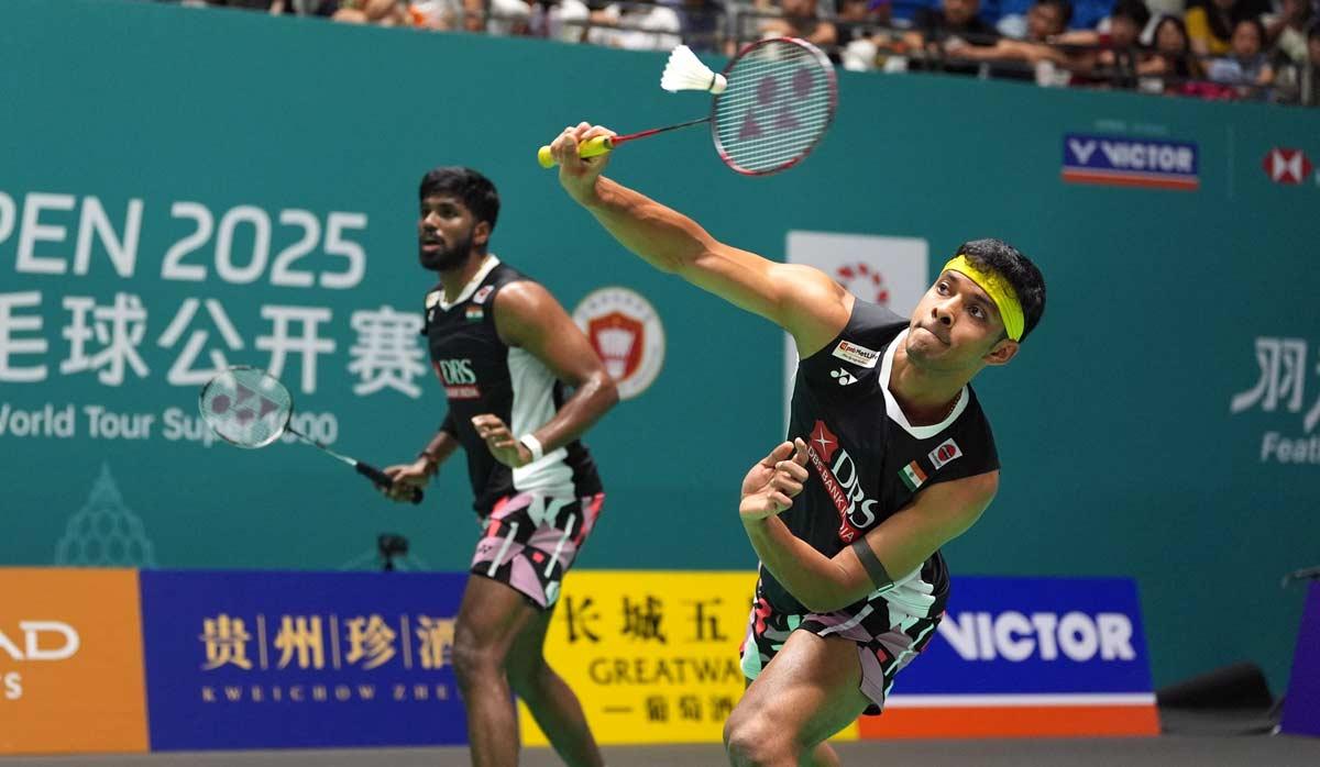 Chirag Shetty and Satwiksairaj Rankireddy Chirag Shetty and Satwiksairaj Rankireddy