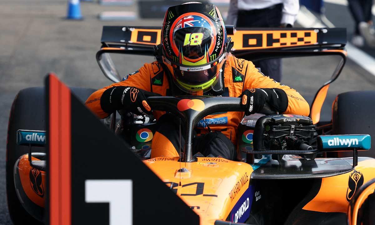 McLaren's Oscar Piastri McLaren's Oscar Piastri