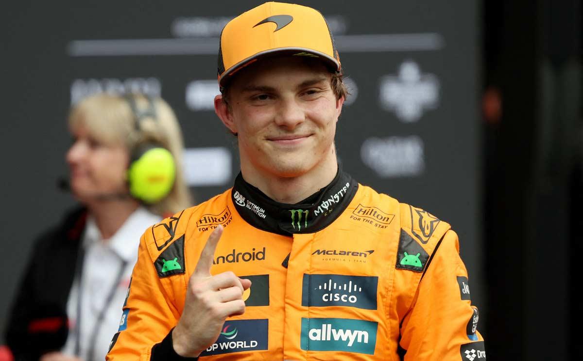 McLaren's Oscar Piastri 