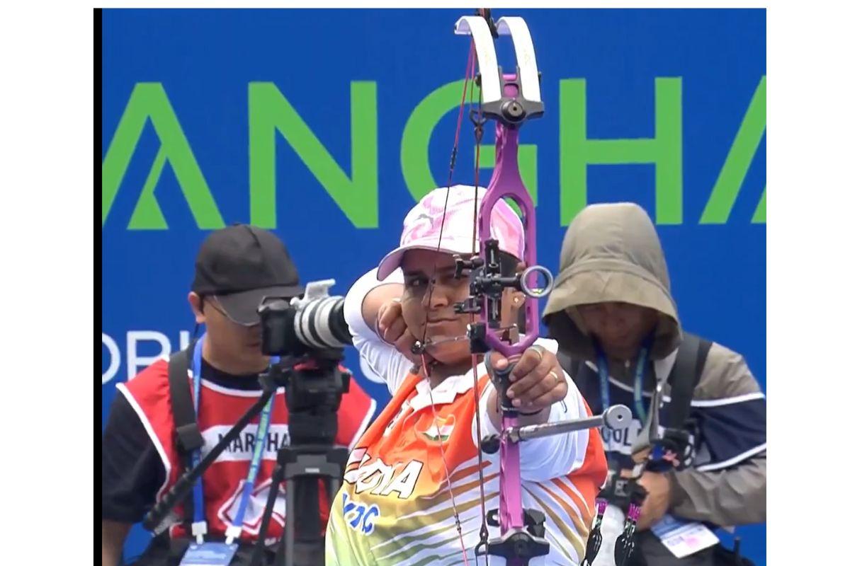 Madhura Dhamangaonkar has also earned a bye in the second round of the individual compound event
