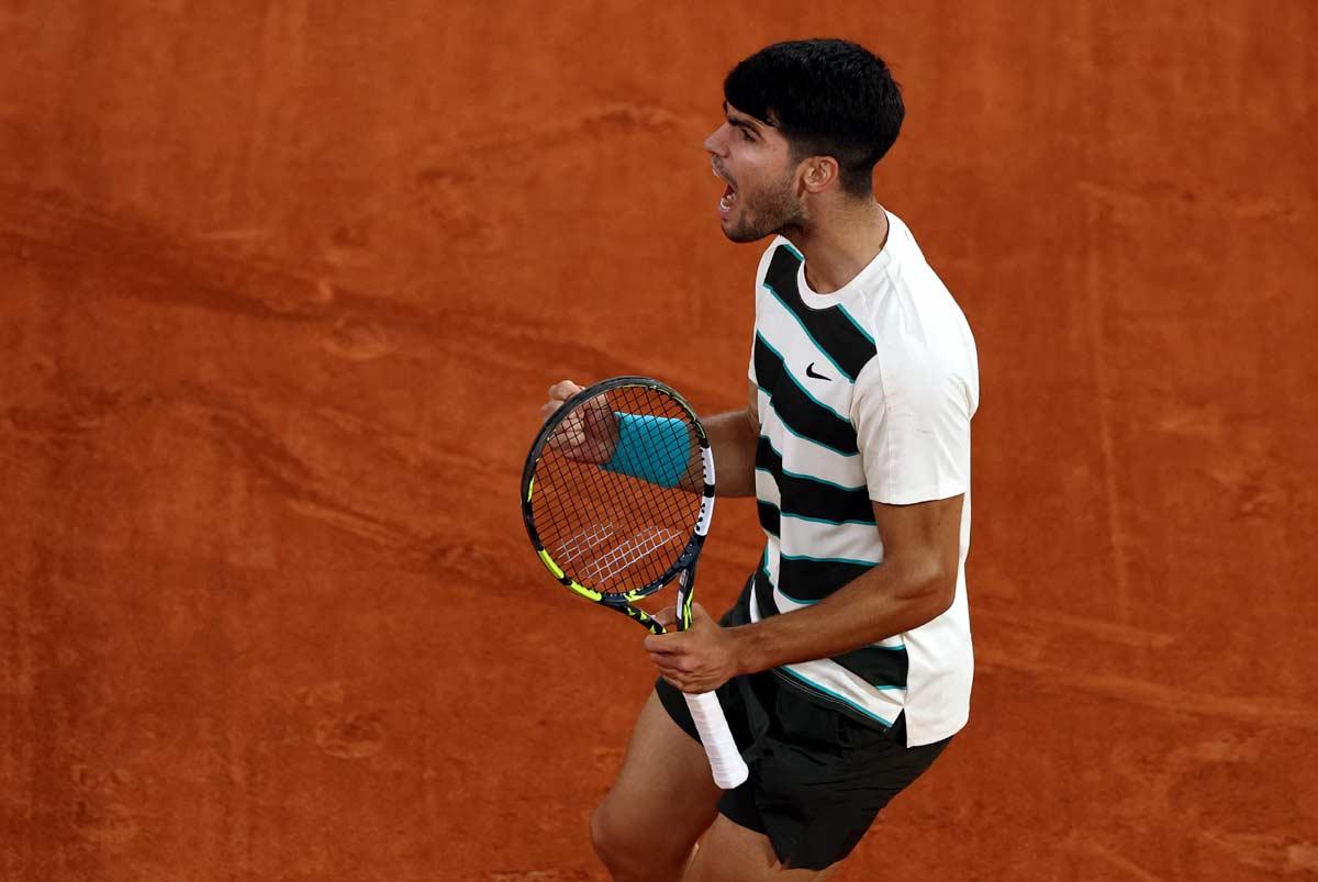 Carlos Alcaraz has had lapses of concentration en route the French Open final