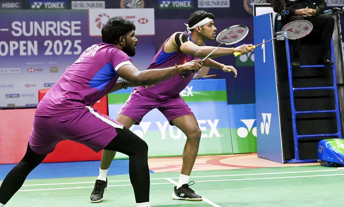 Chirag Shetty and Satwiksairaj Rankireddy