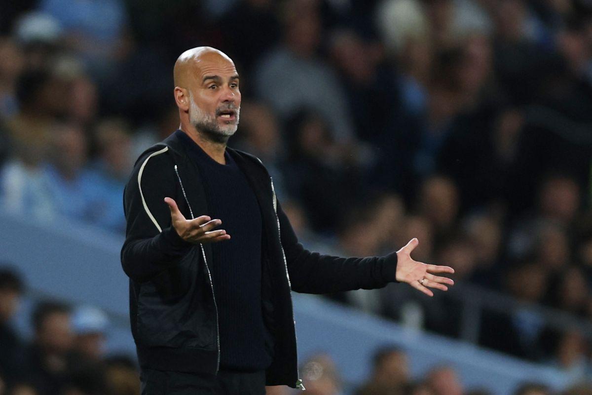 Manchester City manager Pep Guardiola