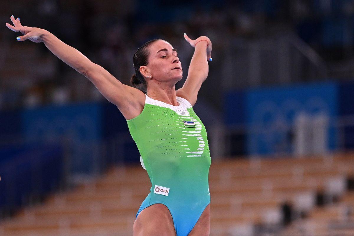 50 year old gymnast's silver lining in Tashkent