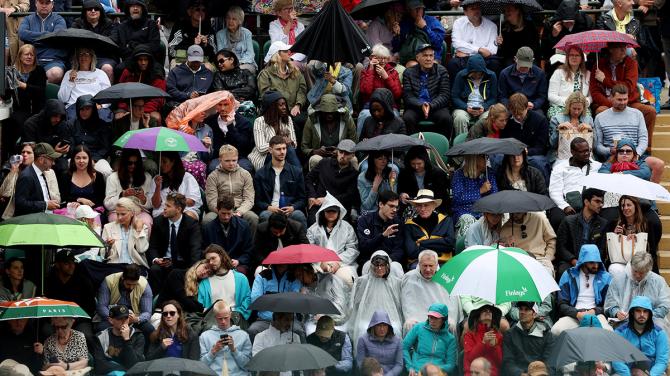 Wimbledon-Rain Wimbledon-Rain