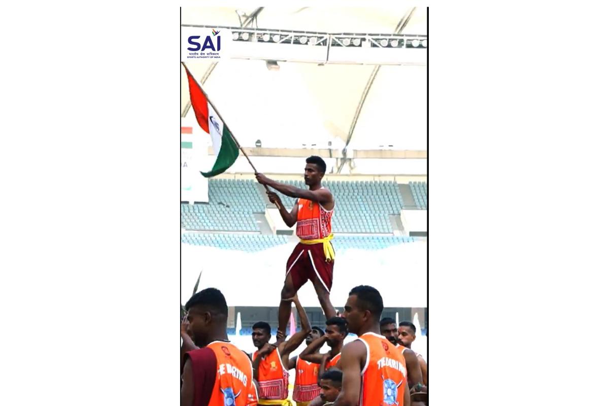 A performance at the Opening Ceremony of the three-day World Para Athletics Grand Prix in New Delhi on Tuesday.