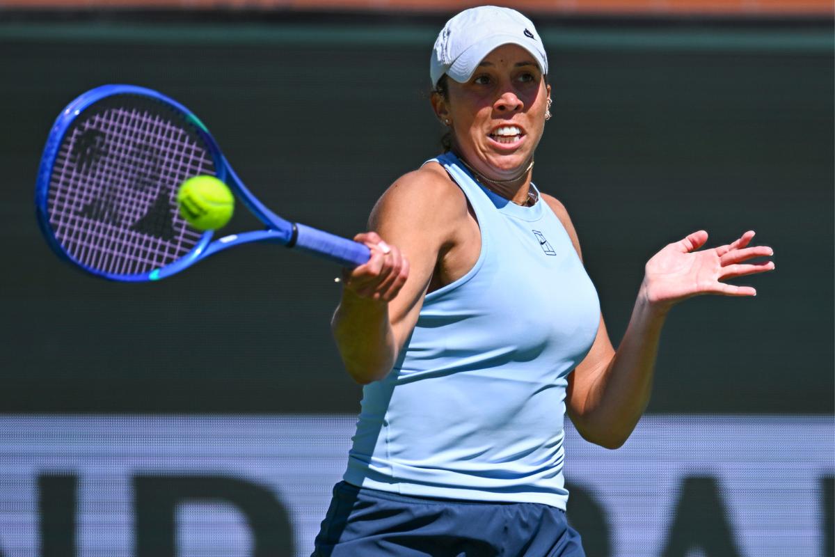 Madison Keys downed Vekic