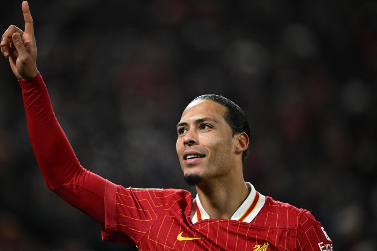 Liverpool's Virgil van Dijk led his club to the League Cup title scoring the winner against Chelsea