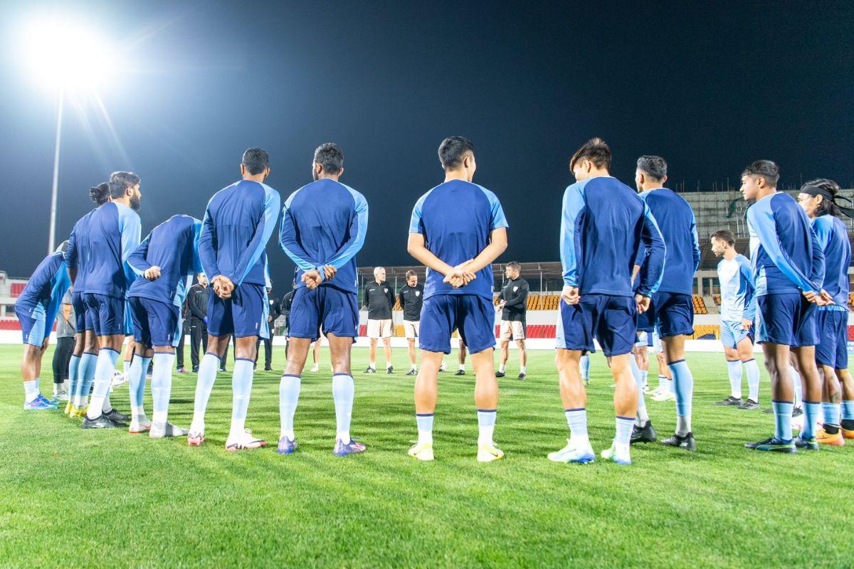 Indian football team assemble for training on Tuesday