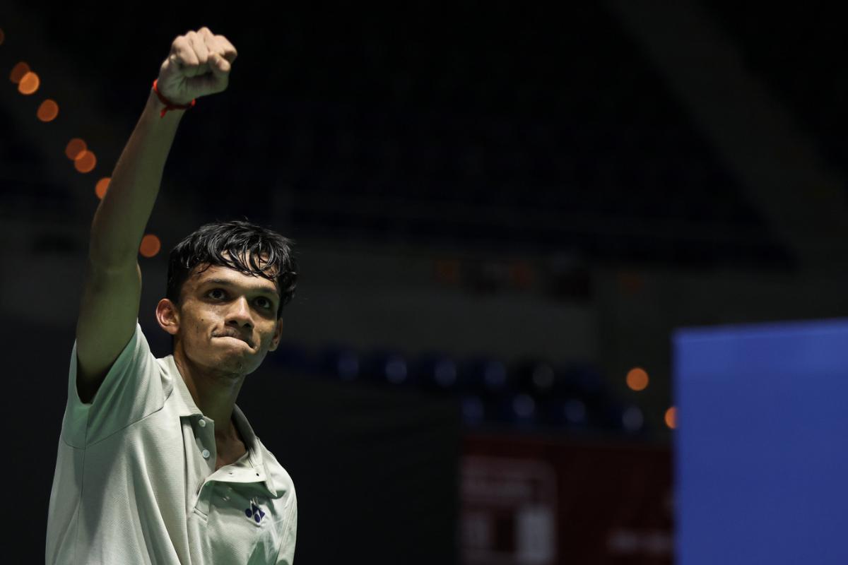 India's Sankar Muthusamy Subramanian has moved in the Swiss Open quarter-finals with this win