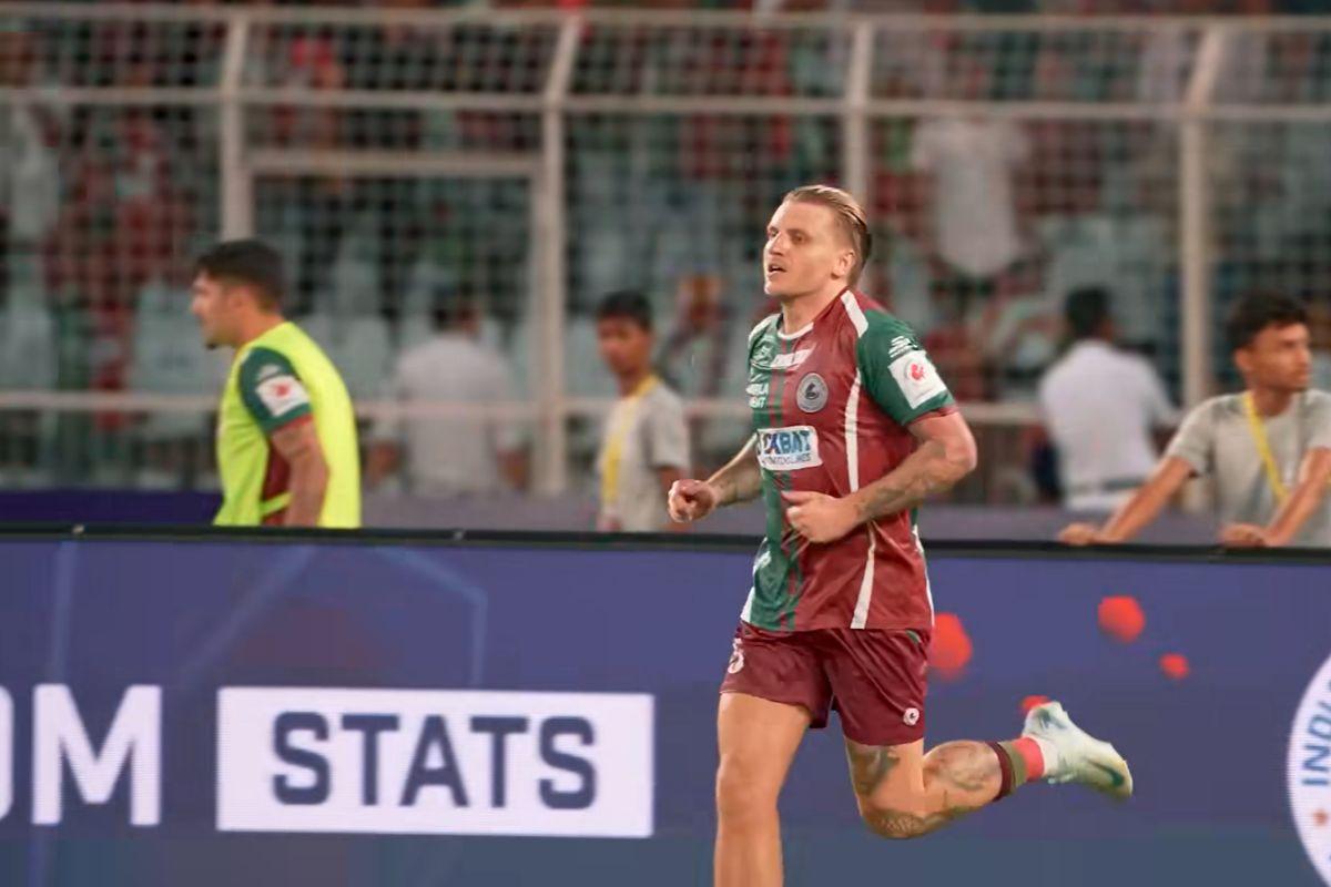 Mohun Bagan SG's striker Jason Cummings