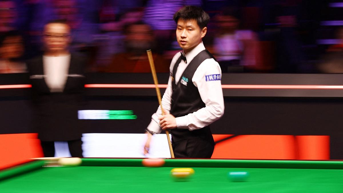 Zhao Xintong beat Welshman and three-times winner Mark Williams to become the first Chinese player to win the World Snooker Championship, at the Crucible Theatre, Sheffield, Britain, on Monday.