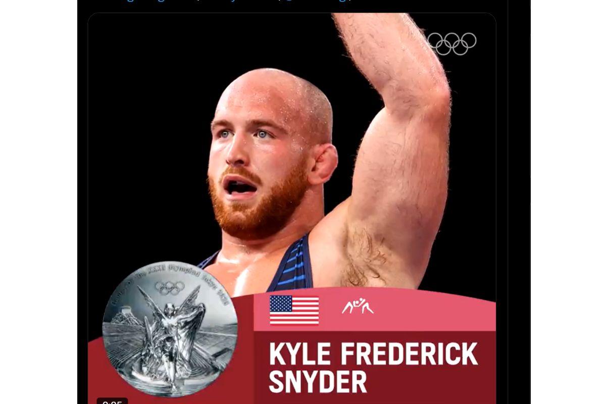 Olympic gold medallist, USA's Paul Snyder
