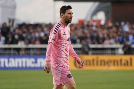 Inter Miami CF forward Lionel Messi (10) during the match against the San Jose Earthquakers at PayPal Park at San Jose, California, USA, on Wednesday