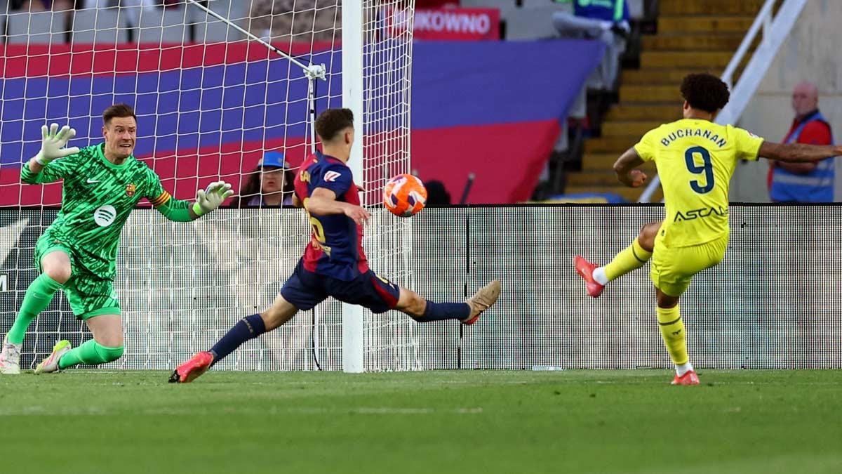 Tajon Buchanan scores Villarreal's third goal