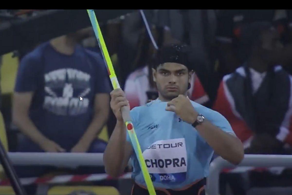 India's double Olympic medallist Neeraj Chopra breached the 90m mark when he threw the spear at a distance of 90.23 metres at the Doha Diamond League on Friday, May 16